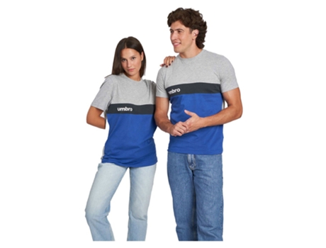 Camiseta de Hombre para Fútbol UMBRO Sportswear Cinzento Azul (S)