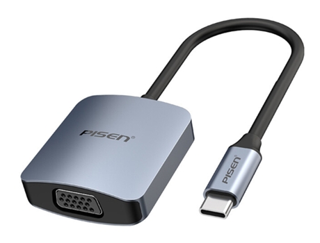Adaptador PISEN Nj-Tc11 2In1 Tipo-C a HDMI VGA para Huawei Mate40/P50 S20