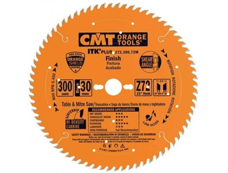 Sierra Circular CMT ORANGE TOOLS Ø190Mm Z=42 - 272.190.42M