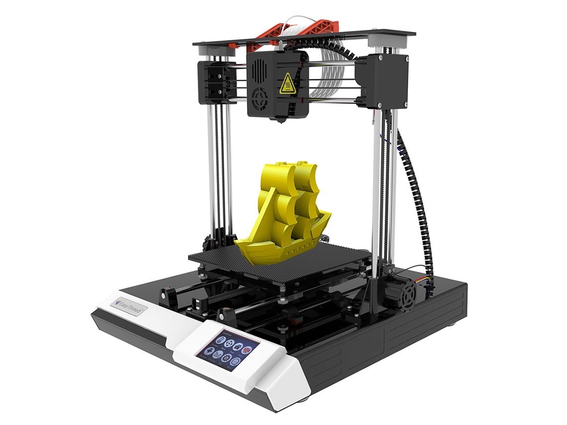 Impresora 3D Easythreed K8 Sunflare (pantalla táctil y plataforma extraíble)