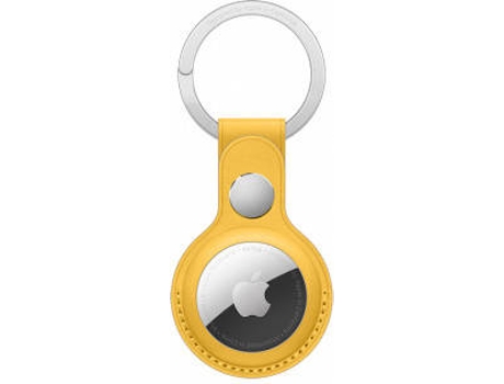Llavero en Piel para AirTag APPLE Amarillo