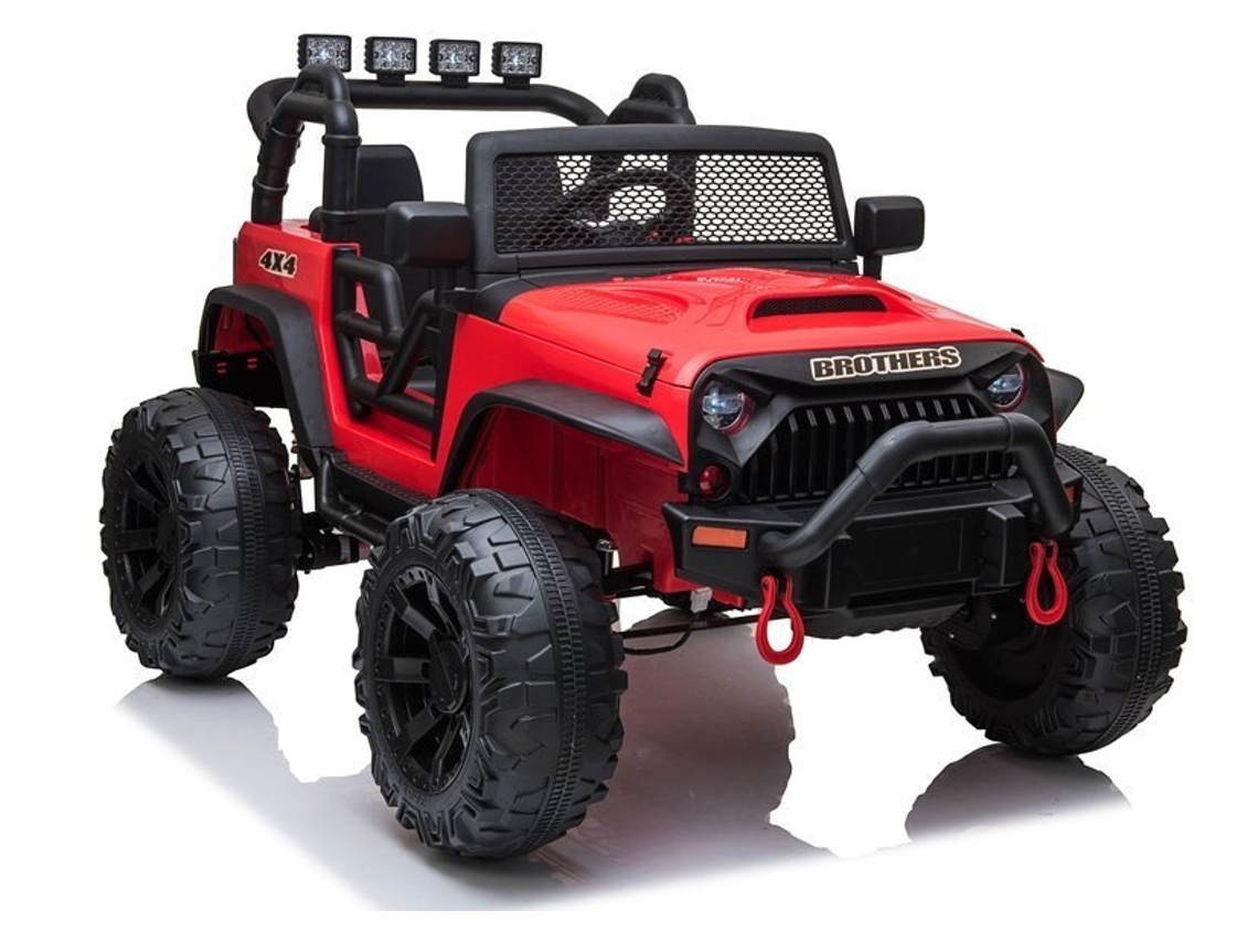 Jeep Jc666 Coche Eléctrico Rojo B.active