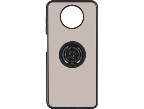 Carcasa y Soporte Xiaomi Redmi Note 9T 5G AVIZAR Función de Soporte de Anillo de Metal Negro