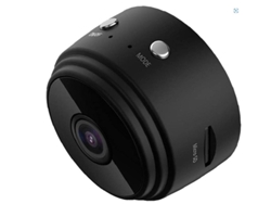Cámara Wifi Mini Cámara A9 Cámara de Seguridad Inalámbrica HD 1080P Visión Nocturna para Auto Hogar Oficina, Webcam, Blanca Bestvite