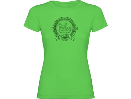 Camiseta de Mujer para Cicling KRUSKIS Bike Apparel Verde (S)