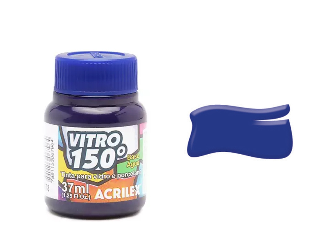 Vitro 150º 37Ml Azul Intenso 578 Acrilex