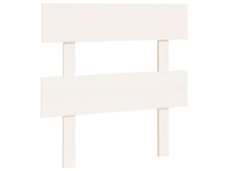Maison Exclusive - Cabecero De Cama Madera Maciza De Pino Blanco 93,5x3x81 Cm