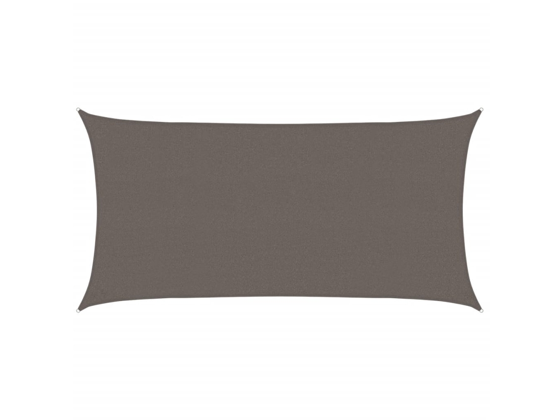 Maison Exclusive - Toldo De Vela Gris Antracita Hdpe 160 G/m² 2,5x4,5 M