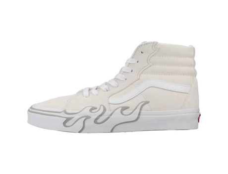 Zapatillas de Hombre VANS Flame Tecido Blanco (44)