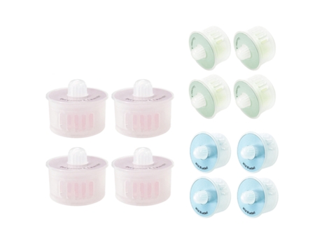 4 piezas de accesorios de fragancia de aromaterapia, cápsulas desodorantes para Ecovacs T9 Max T9 Power T9 Aivi