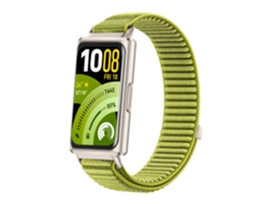 Correa de nailon trenzado para Huawei Band 11/11 Pro, transpirable, de liberación rápida, ajustable, verde, Hexinyigjly