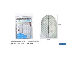Funda de tela no tejida a prueba de polvo para guardar ropa, 60 x 80 cm, protector de prendas, organizador de armario, solución de almacenamiento