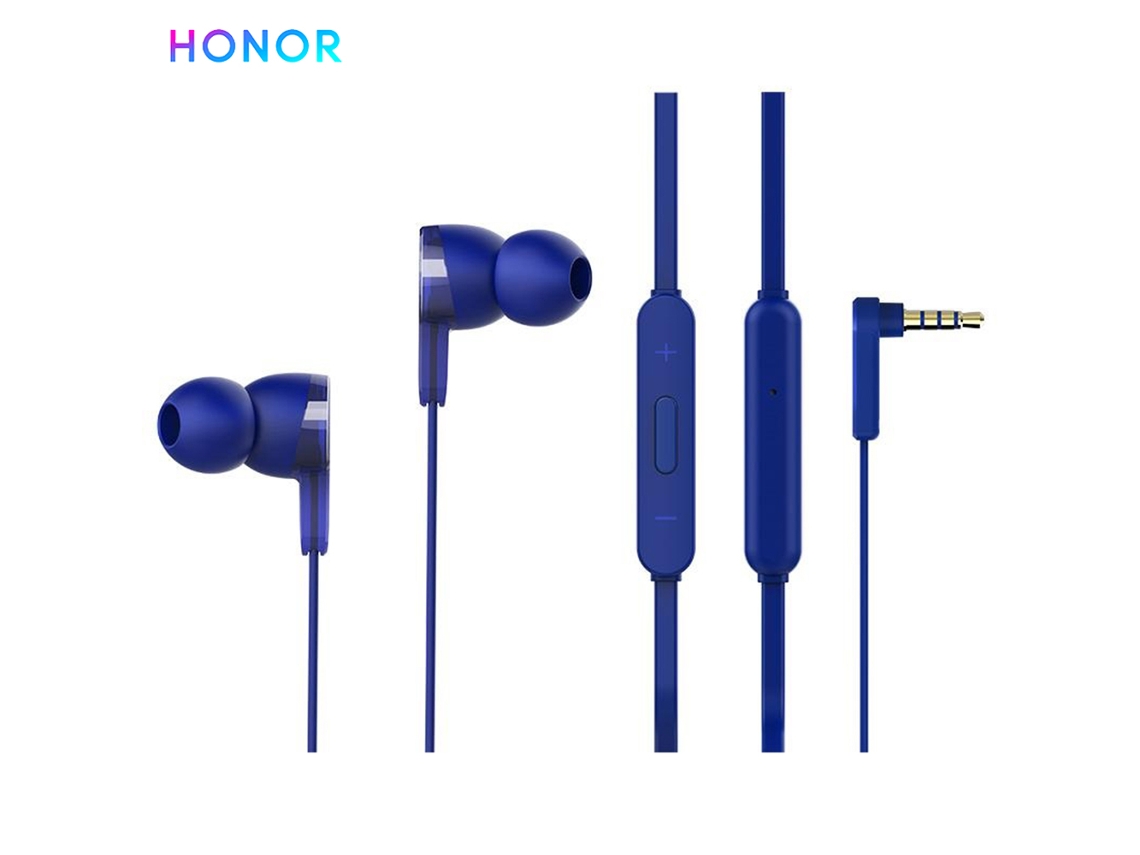 Auriculares Intrauditivos Cableados Honor Am15 N-tune 100 Con Control De Volumen De Jack 3.5 Mm Y Voz Hd