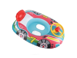Flotador Hinchable Con Forma De Avión Y Volante Para Niños En La Piscina - Flotador Seguro Para Nadar