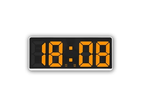 Reloj Digital Grande Para Dormitorio, Reloj Despertador Con Pantalla Led ZMING