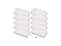 10 filtros HEPA de repuesto para aspiradora robótica V3s, V3s Pro, V5 y V5s Pro.