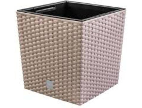 Macetero PROSPERPLAST Rato Low (Marrón - 20x20x20.2 cm)