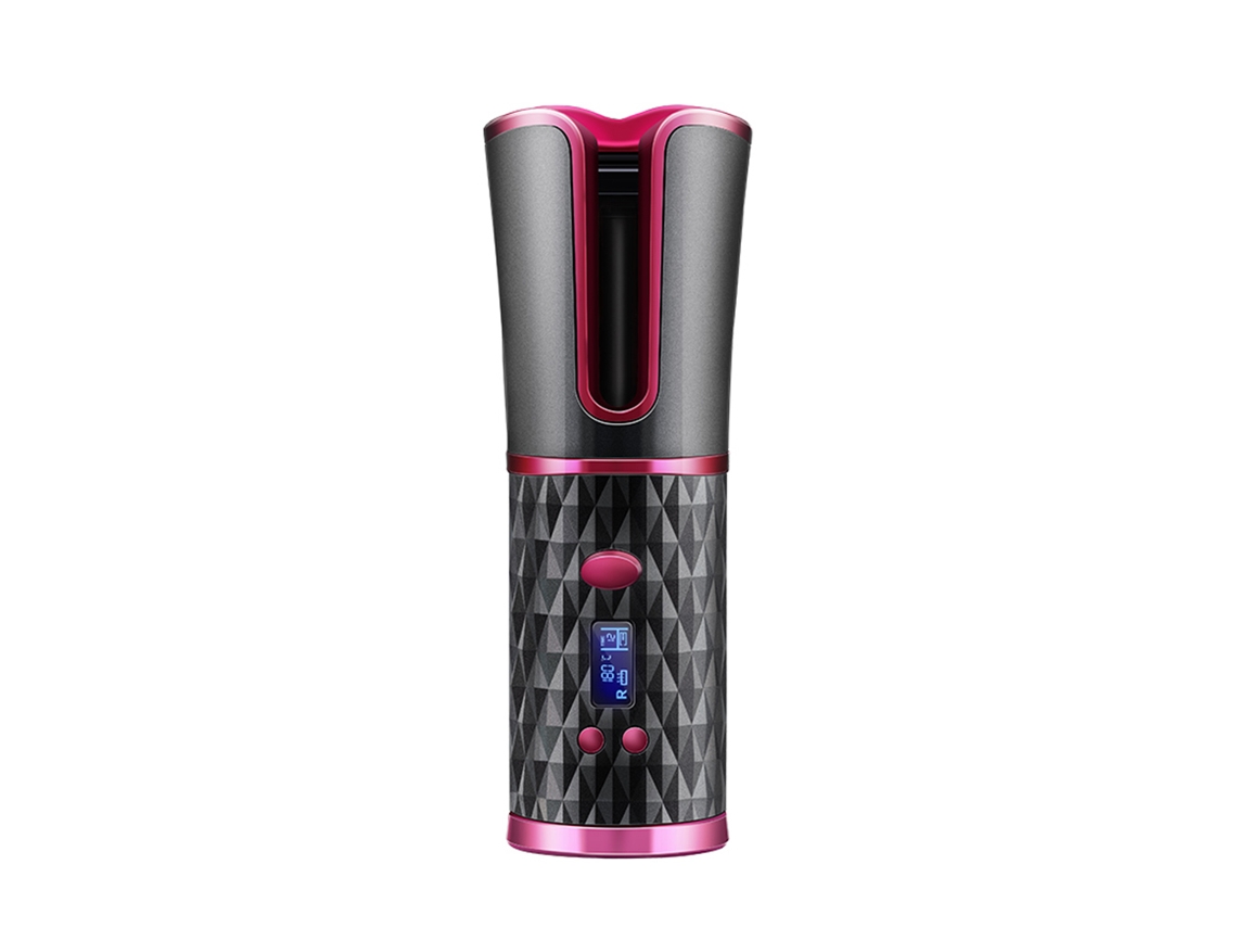 Rizador De Pelo Inalámbrico Automático Giratorio Recargable Por Usb Rizador De Pelo Sin Cable