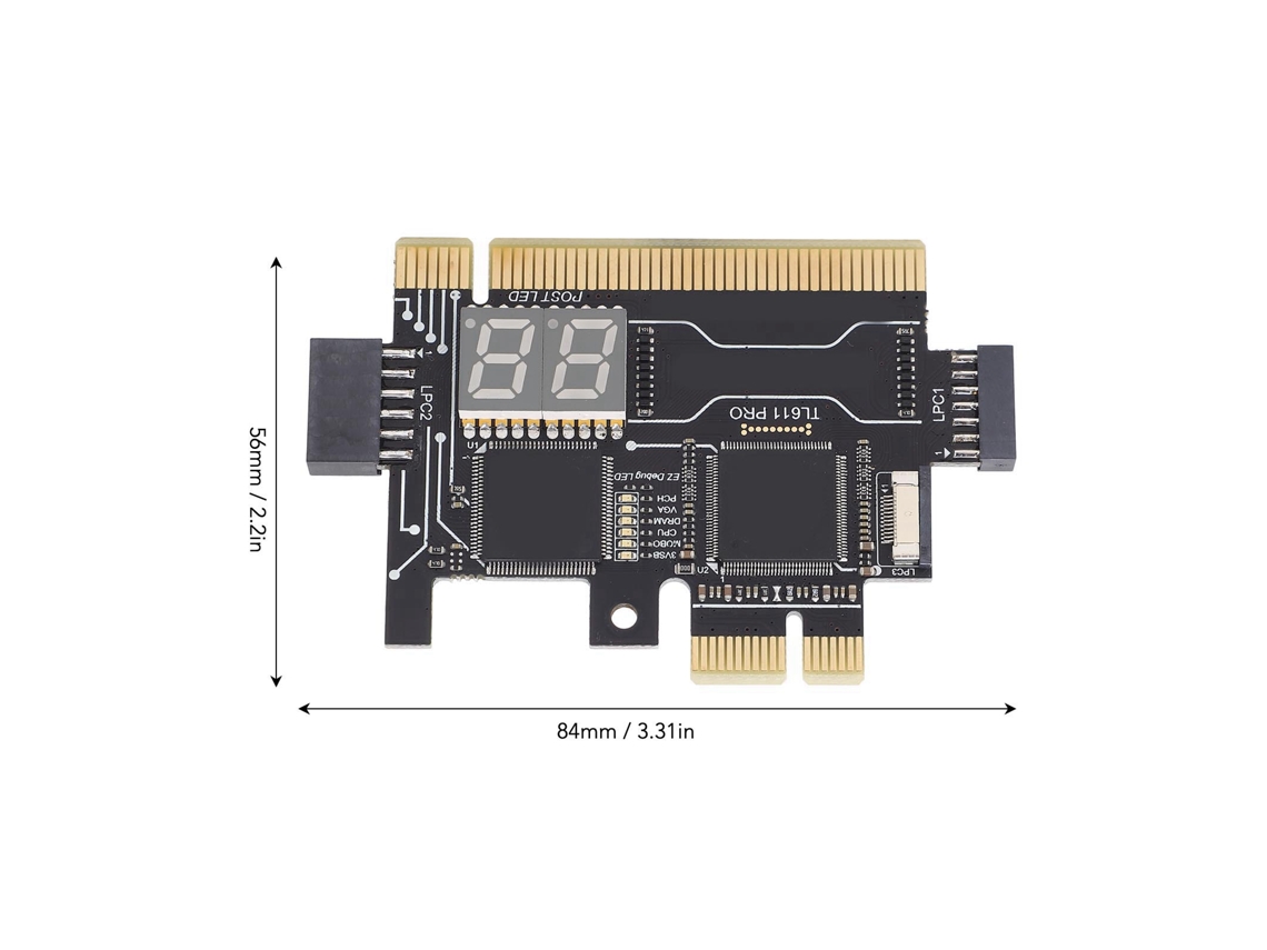 2026as-tarjeta De Depuración Y Diagnóstico De Placa Base Tl611 Pro Adaptador Ec Para Portátiles Pci E
