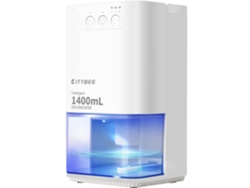 Deshumidificador Nettlife de 1400 ml, con temporizador e iluminación ambiental (blanco)