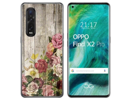 Carcasa Oppo Find X2 Pro TUMUNDOSMARTPHONE Dibujos Multicolor