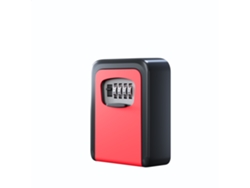 Caja De Llaves Chrui Capacidad 5 Llaves 12x10x5.2cm (rojo)