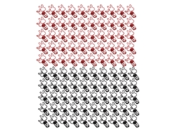 100 Pins De Carpeta Conejo Metal Fuertes Clips De Papel Pequeños Para Bolsas Ropa Documentos