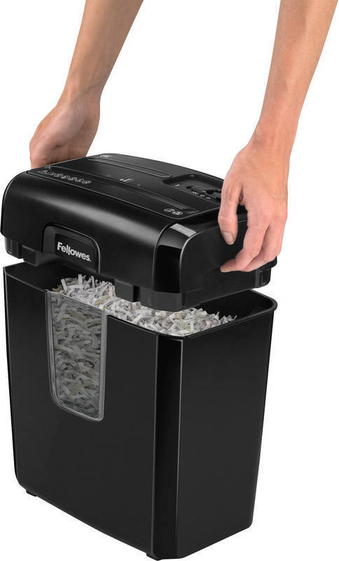 Destructora FELLOWES Powershred H-8C (8 Hojas - Capacidad: 14 L)