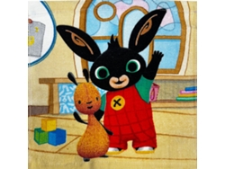 Toalla Infantil Bing Room 30x30cm