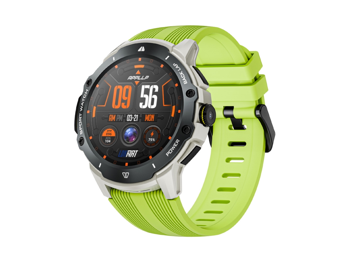 Reloj Inteligente Lokmat Appllp 1.43'' Amoled Monitor De Salud Deportivo Impermeable Compatible Con Android Ios