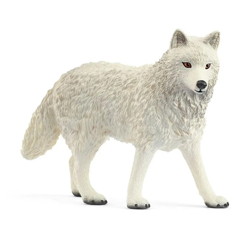 Figura de lobo ártico adulto Wild Life SCHLEICH 14880 colección