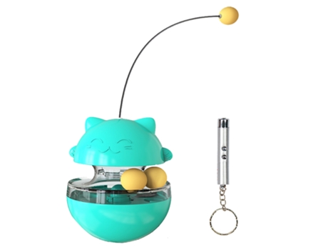 Divertido Juguete Interactivo Para Gatos Vaso Juguete Para Gatos Juguete Con Fugas Con Divertido Palo Para Gatos ELKUAIE