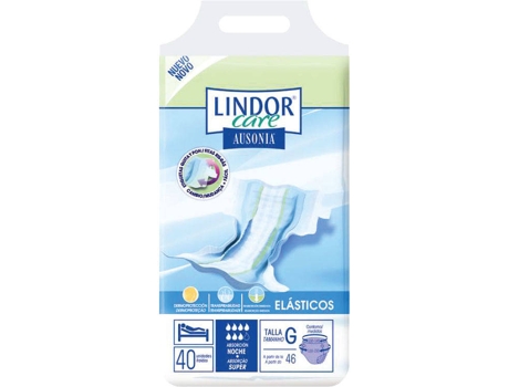 Pañales LINDOR Gotas Super 7 (40 Un - Tam: S)