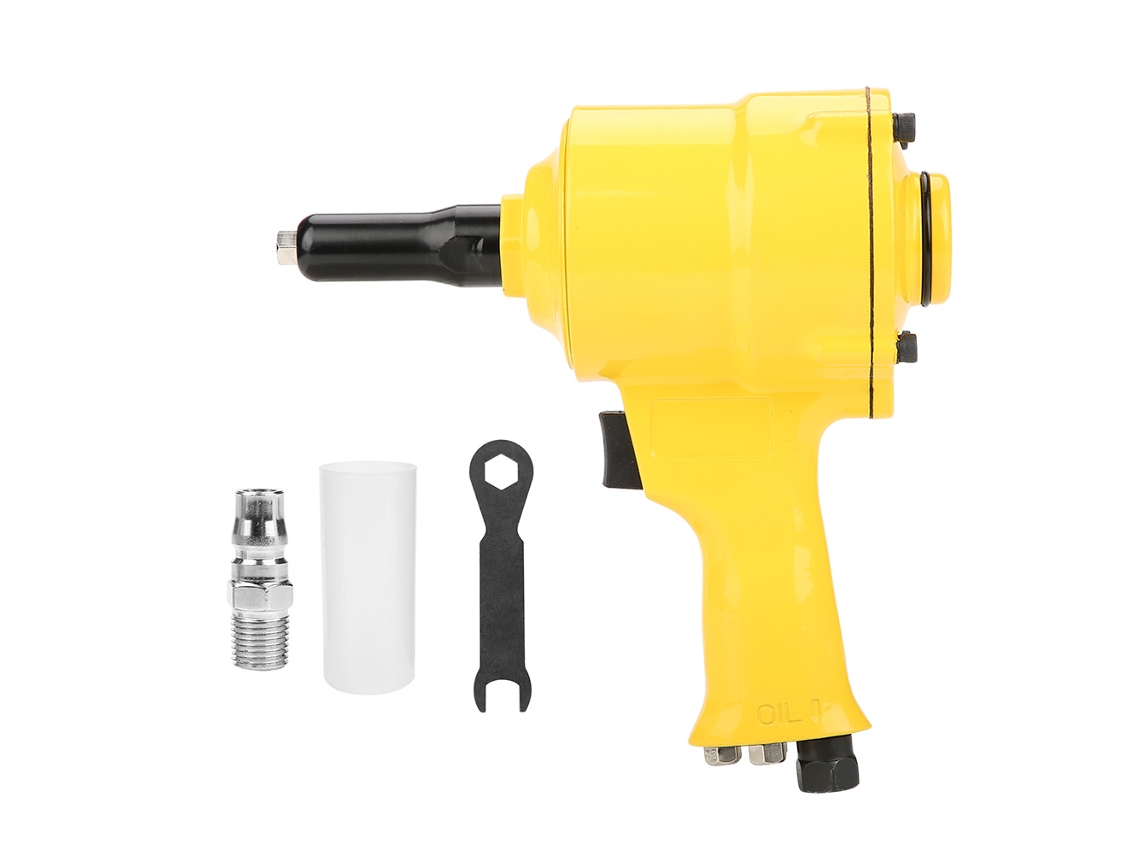 Remachadora Neumática Kp-705p, Herramienta De Remachado De Aire De 2,4 A 4,8 Mm