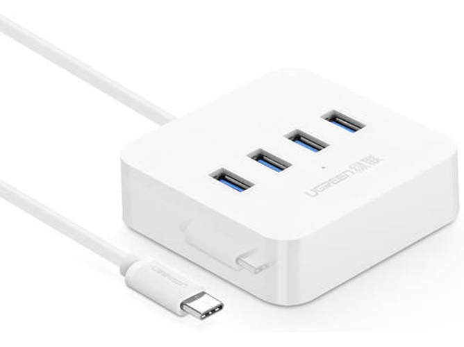 Hub UGREEN 30316 (USB - 4 en 1)