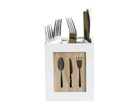 Rejilla para cubiertos de madera para secar cubiertos, escurridor de cubiertos de madera, caja de almacenamiento, tenedores separados, palillos sep...