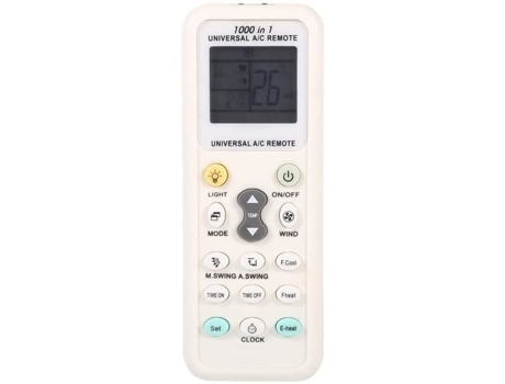 Control remoto universal K-1028E para la mayoría de los aires acondicionados Reemplazo del control remoto del aire acondicionado para Mi 86