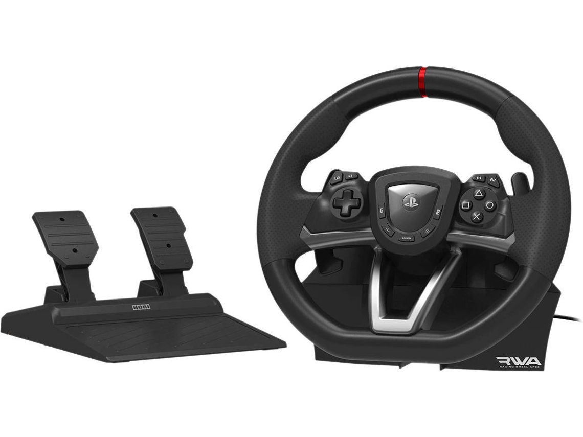 Volante + Pedales HORI Apex (PS5/PS4/PC - Negro)