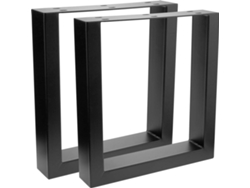 Conjunto de 2 Piernas de Mesa PRIMEMATIK.COM IP02700 (40x8x43cm)