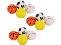Juego De 12 Piezas De Balones De Fútbol De Espuma, Juguete Deportivo Antiestrés, Decoración Para Fiestas,...