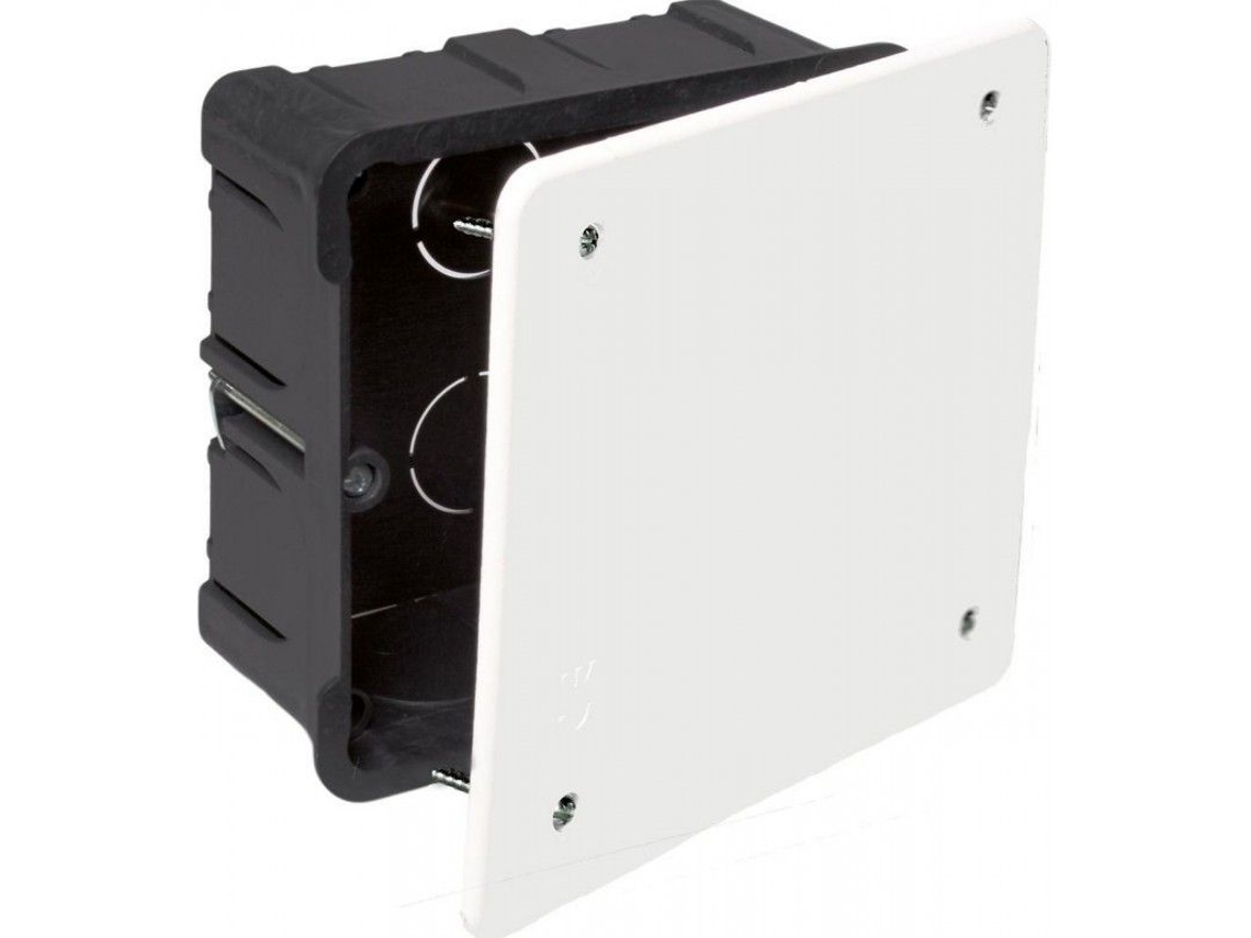 Caja De Conexión De Empotrar En Tabique Hueco 100x100mm Tornillo Solera 5362