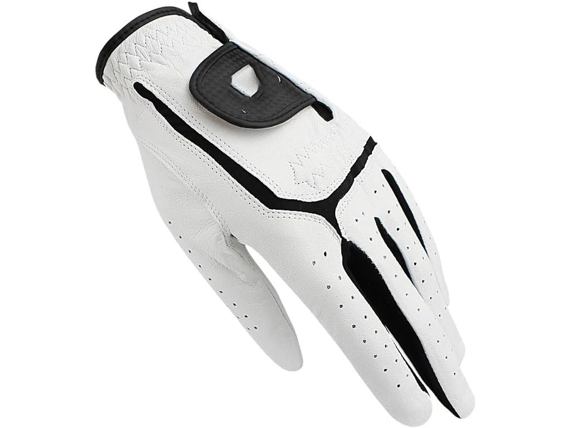 Guantes De Golf Cuero Para Hombre, Blancos, Transpirables, Golfistas, 1 Unidad (para Usar En La Mano Izquierda