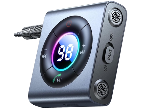 Transmisor Fm Bluetooth Transmisor de Radio para Coche Qc 3.0 Adaptador de Radio Fm Inalámbrico Bluetooth para Coche Kit Manos Libres para Coche Ne...