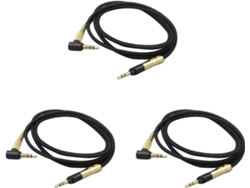 Cable De Audio De Repuesto 3x Para Auriculares Hd518 Hd558 Hd598 Hd595 Hd559 Hd569 Hd579 Hd599 (sin)