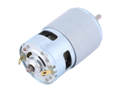 Mini Motor De Cc De Alta Potencia De 12 V Y 60 W A 4000 Rpm Con Alto Par, Bajo Nivel De Ruido Y Eje Con Rodamiento De Rodillos.