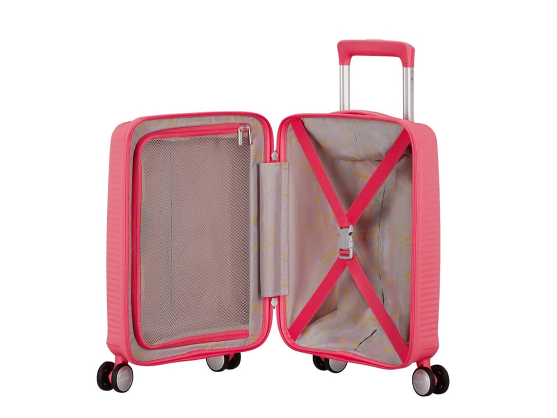 Maleta pequeña 47cm 4r Soundbox Mini Coral American Tourister
