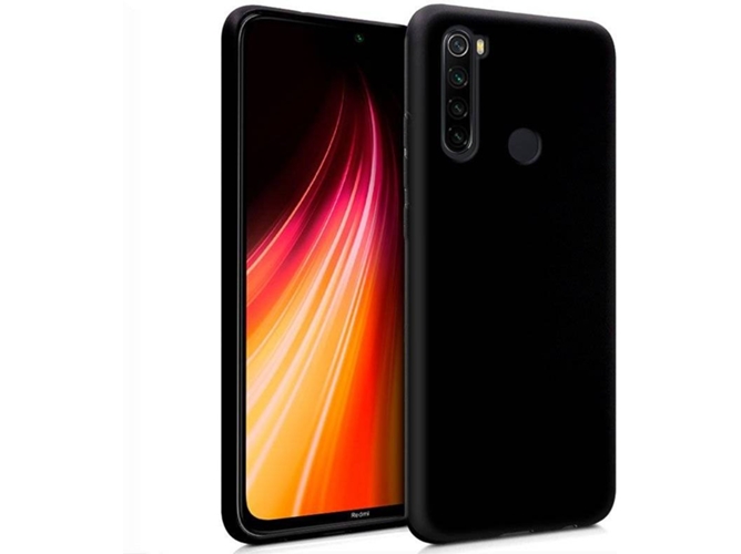Carcasa Xiaomi Redmi Note 8 COOL Silicona Negro