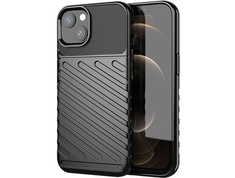 Carcasa Apple LMOBILE iPhone 13 Mini Silicone Traseira 78 Negro