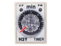 Relé De Retardo De Tiempo H3y-2 0-3m 8 Pines 24v Para Control Automático