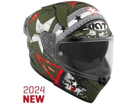 Casco integral de moto KYT R2R Max Assault